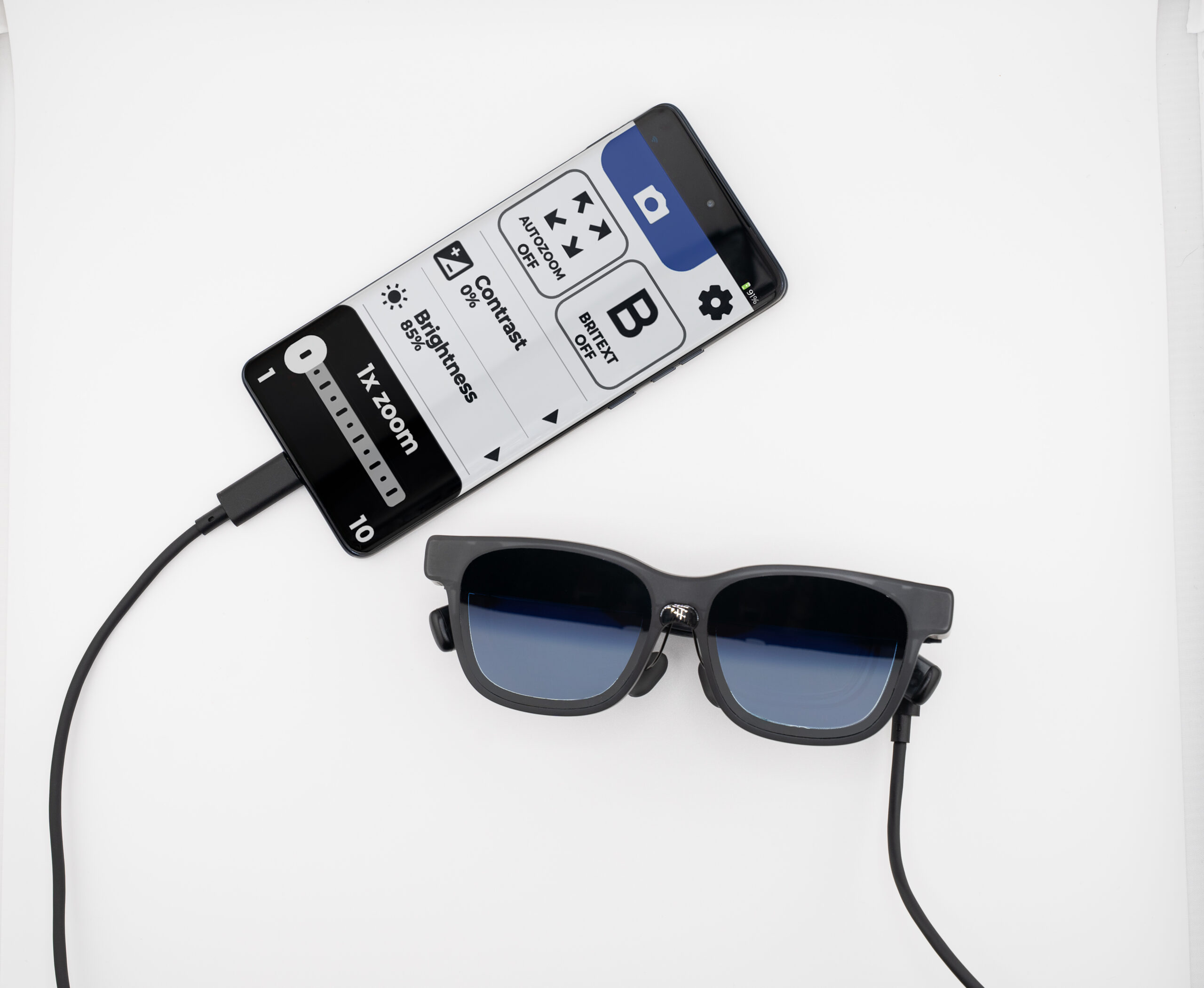 EYE7 with Phone